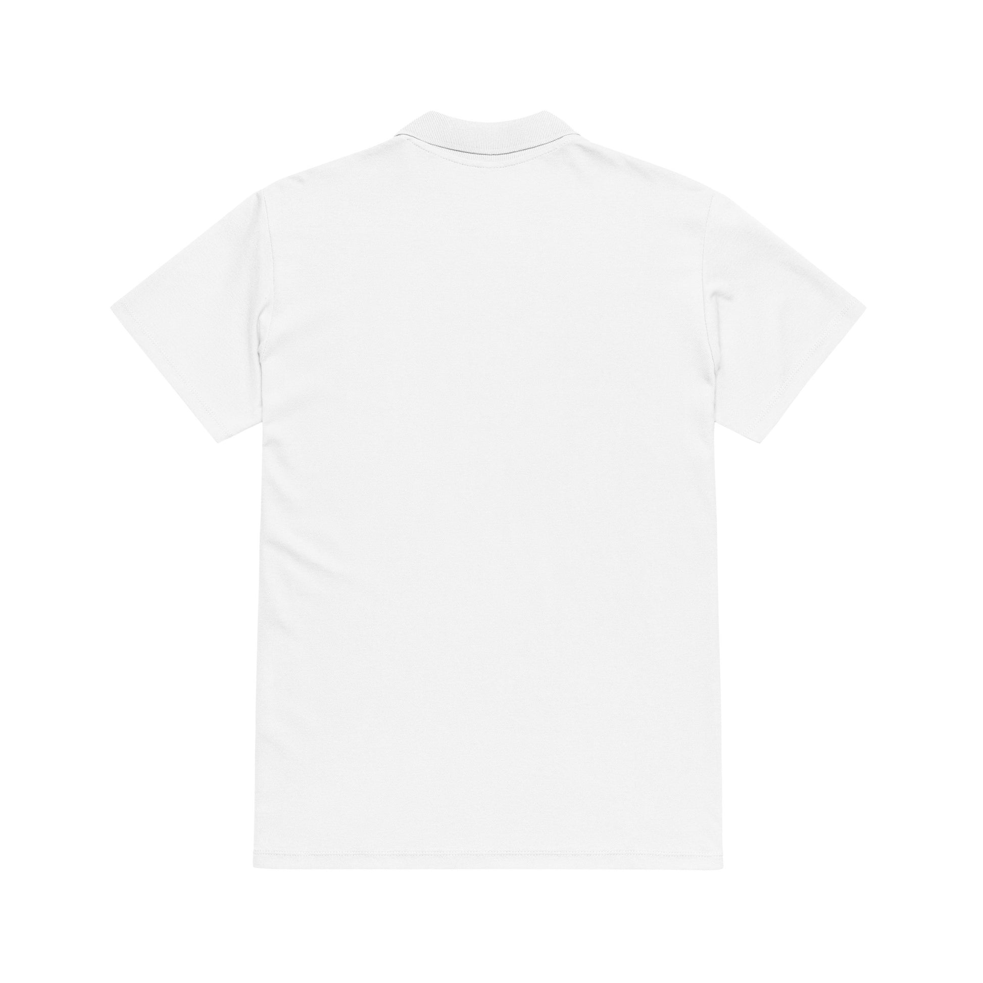 SM Sig. Polo T-shirt white back