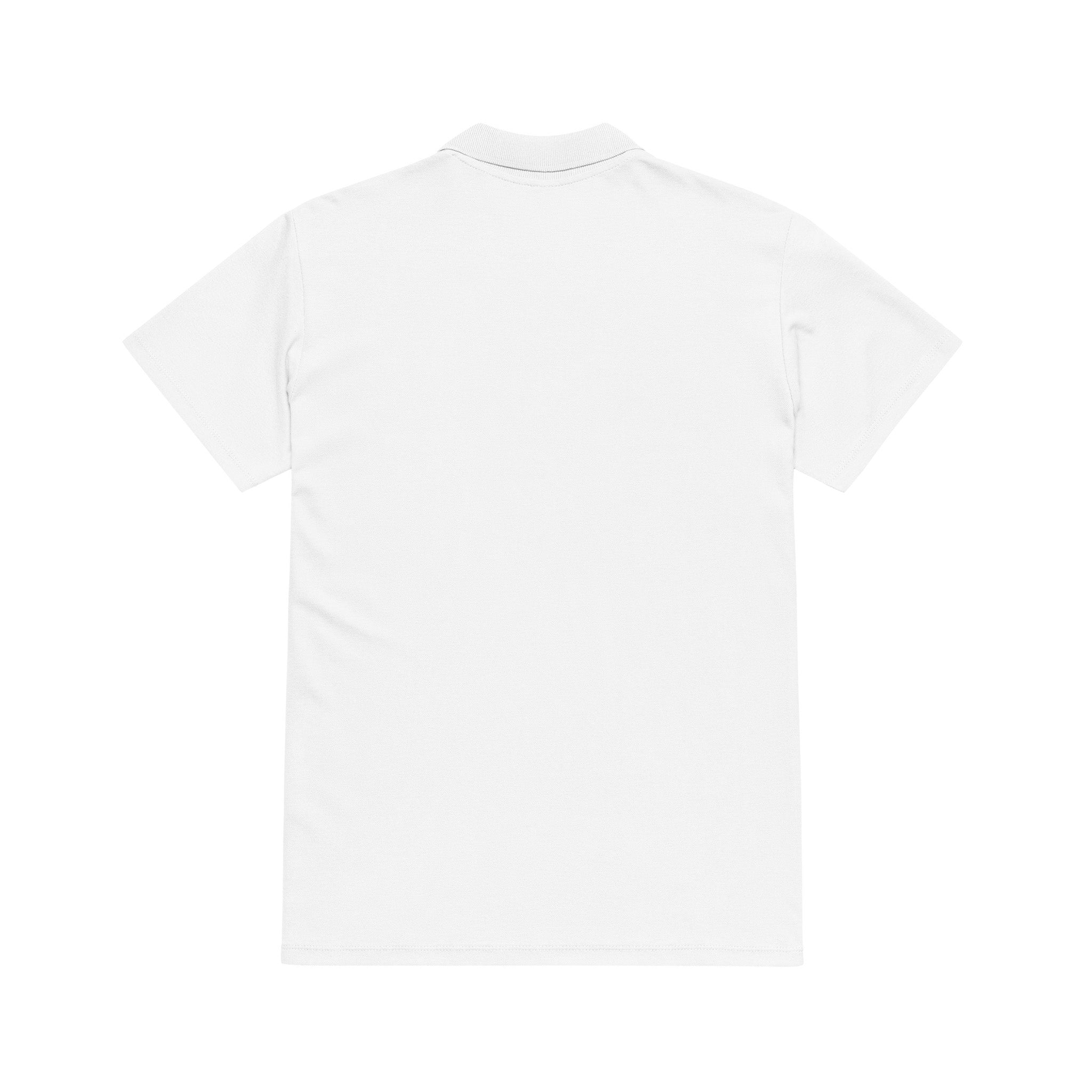 SM Sig. Polo T-shirt white back