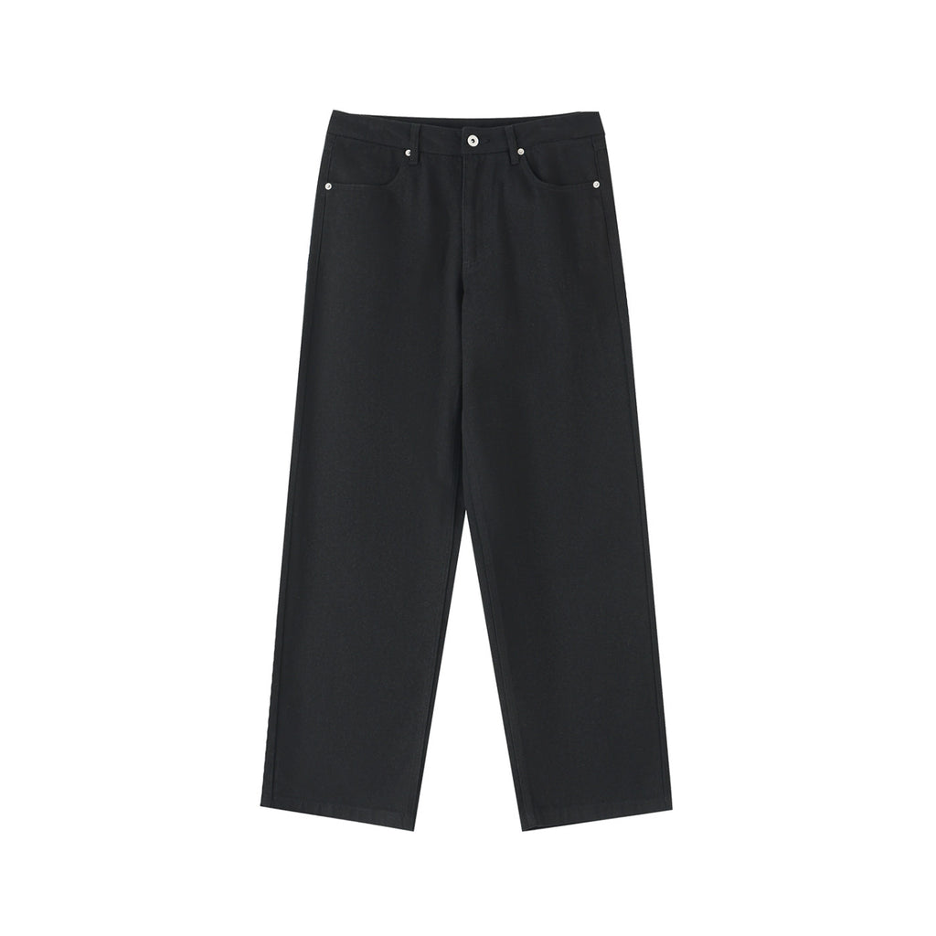 SM Straight Leg Trousers black front