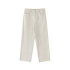 SM Straight Leg Trousers beige front