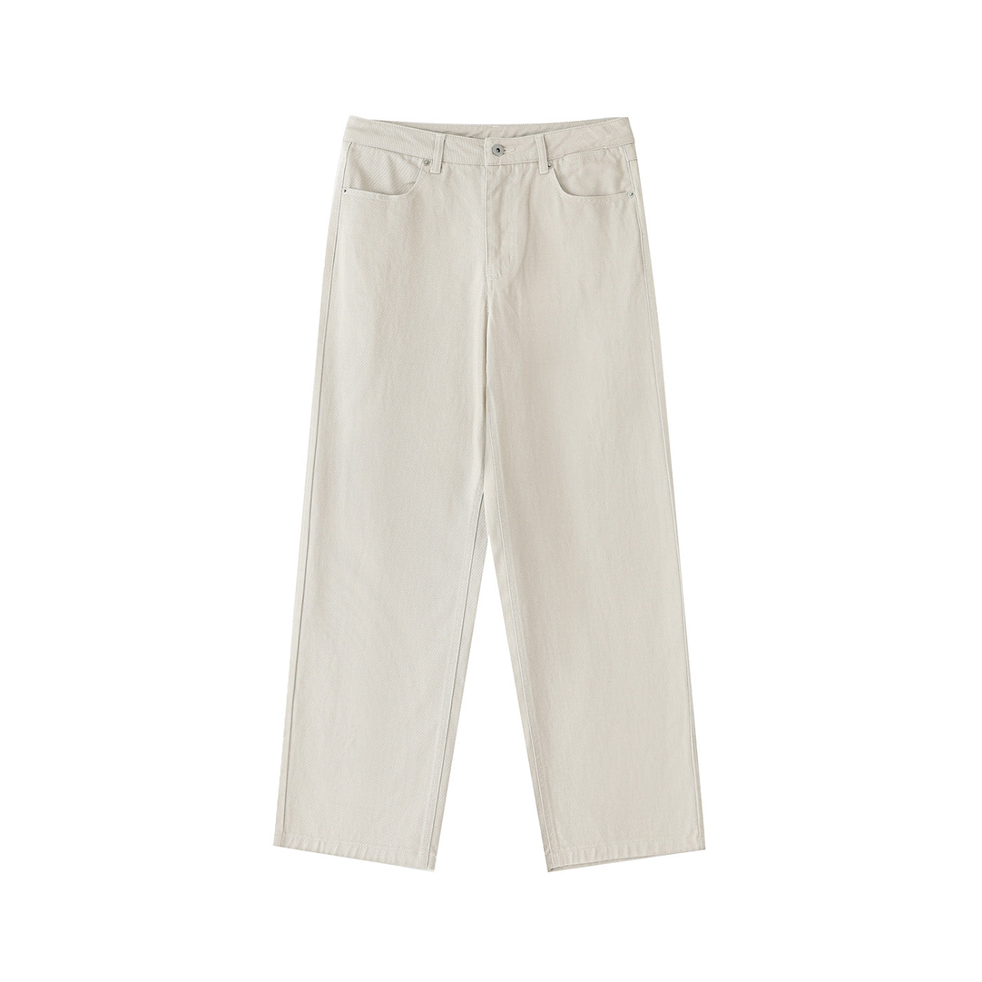 SM Straight Leg Trousers beige front
