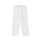 SM Straight Leg Trousers white front