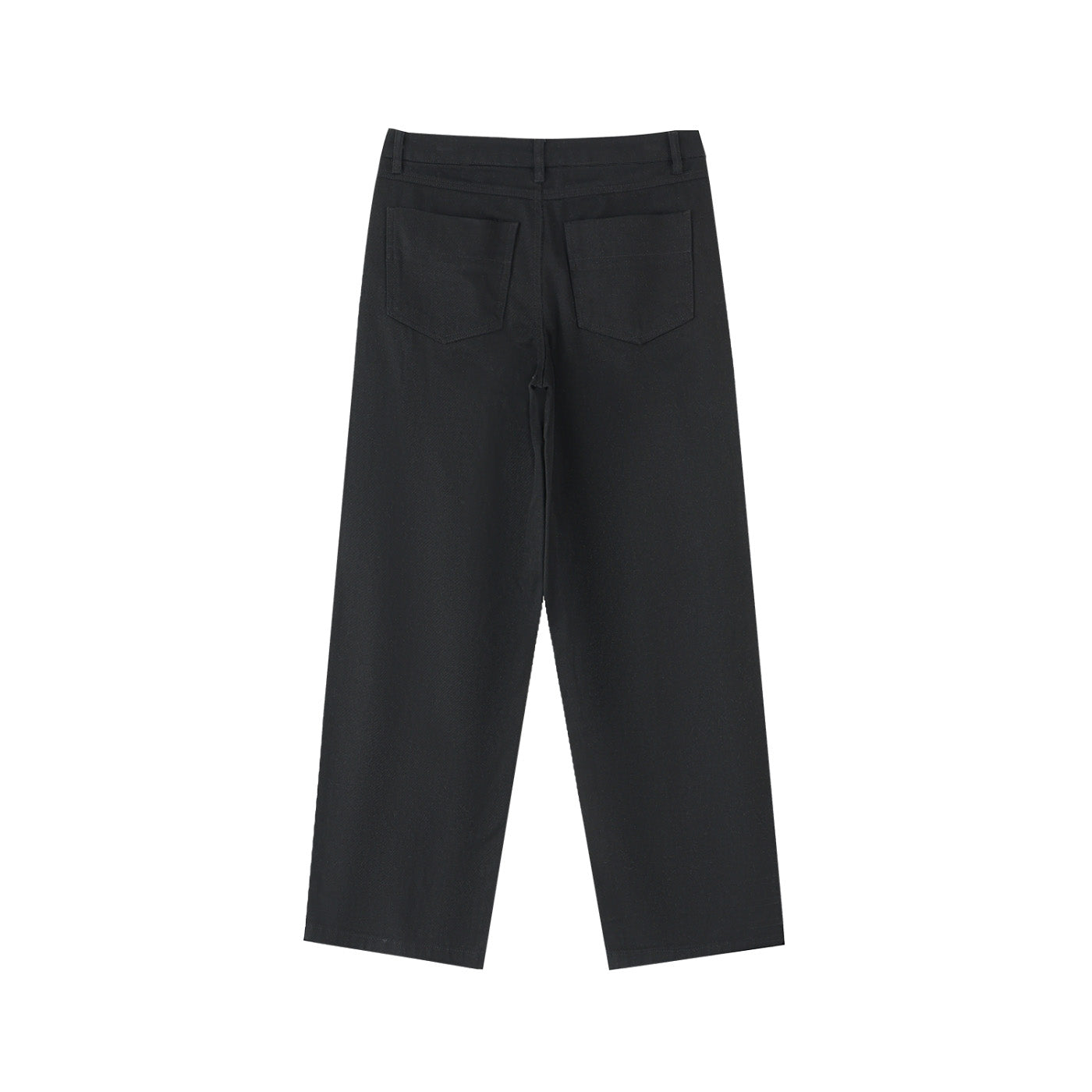 SM Straight Leg Trousers black back