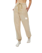 Model wearing SM Sunfade Fleeced Sweatpants front