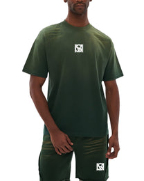 Model wearing SM Vintage Washed T-shirt front