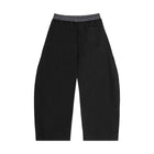 SM Sig. Plaid Sweatpants black back