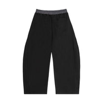 SM Sig. Plaid Sweatpants black back