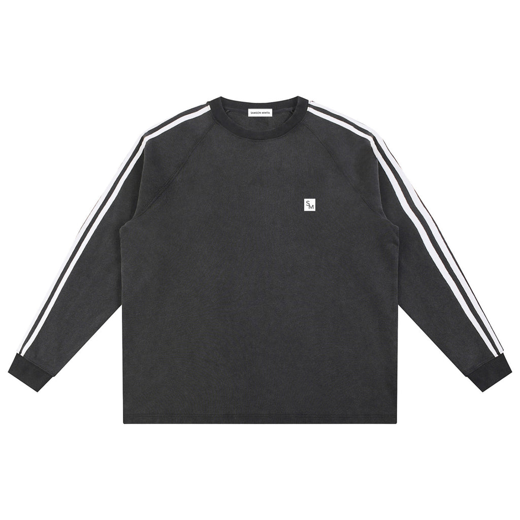 SM Sig. Snow Line Sweatshirt black front