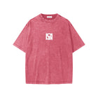 SM Snow Washed Kids T-shirt pink front
