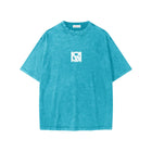 SM Snow Washed Kids T-shirt sky blue front