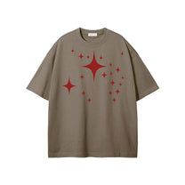 SM Star T-shirt brown front