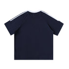 SM Sig. Striped T-shirt navy back
