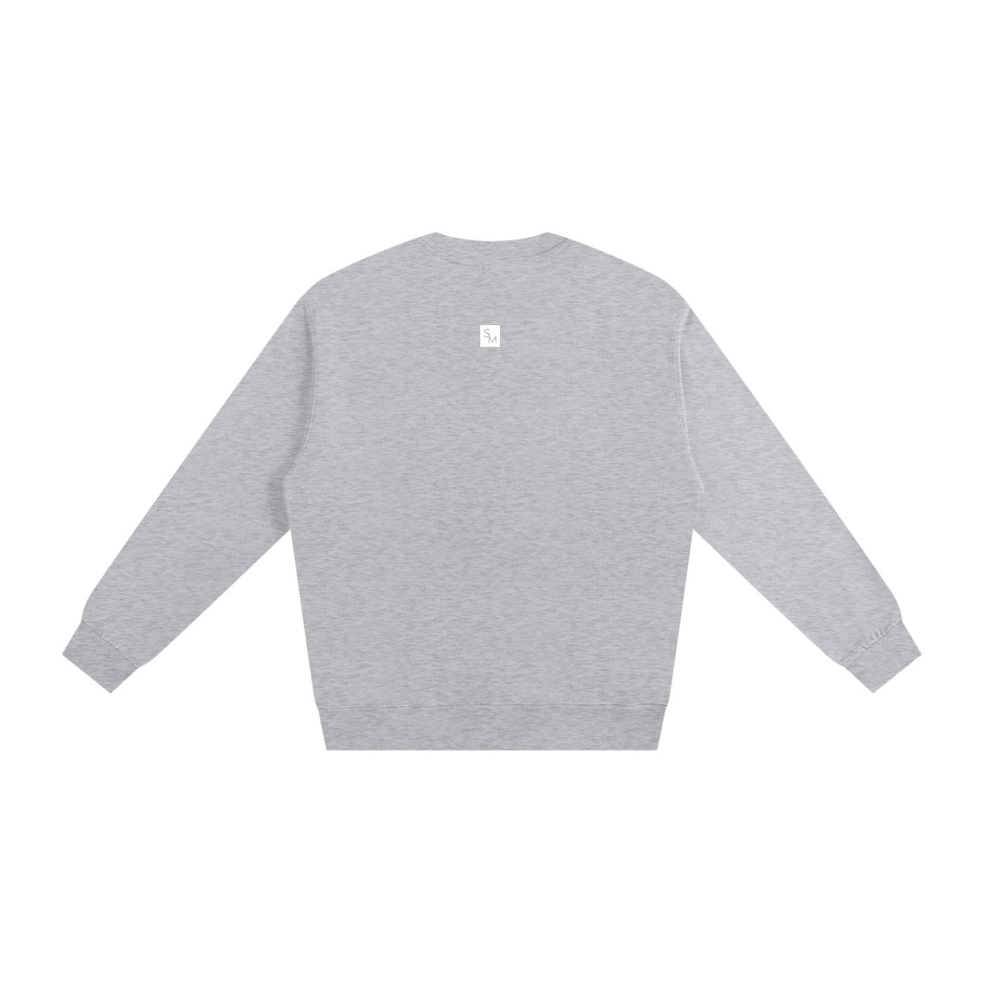 SM Sig. Sweatshirt grey back
