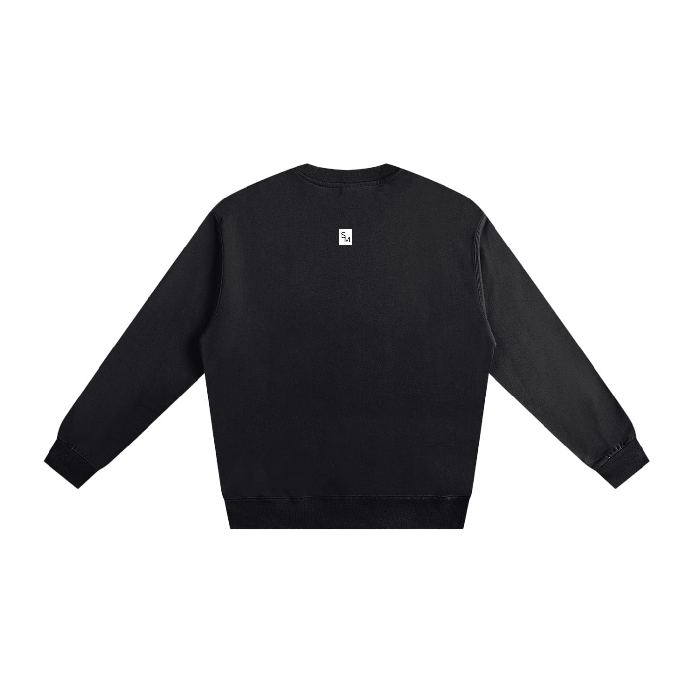 SM Sig. Sweatshirt black back