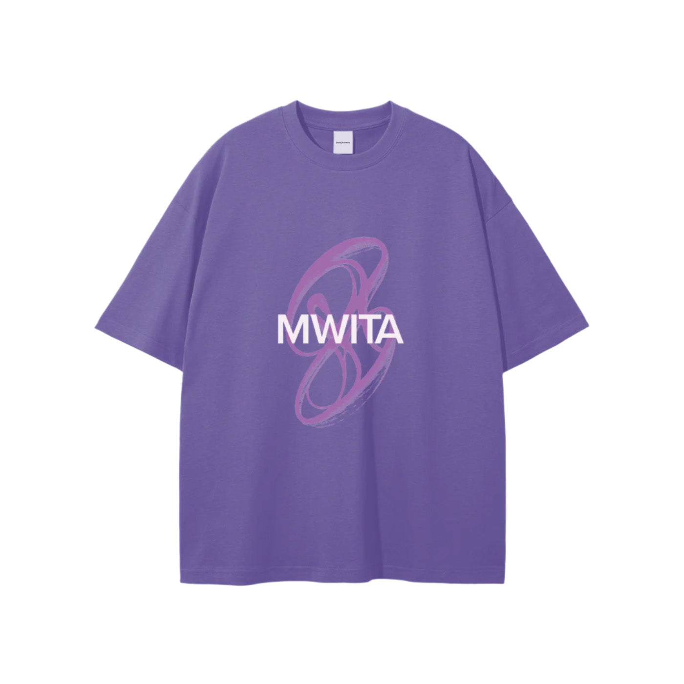 SM Swirl T-shirt front violet