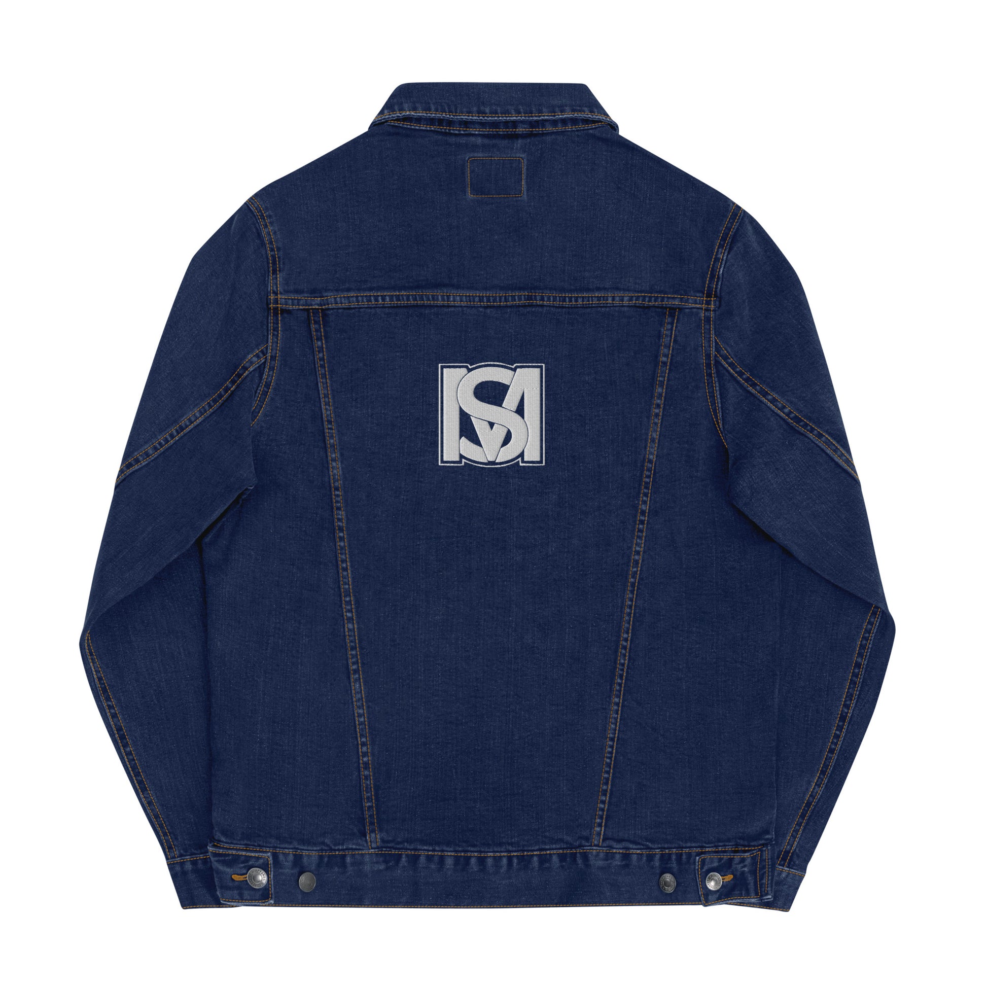 SM Denim jacket back