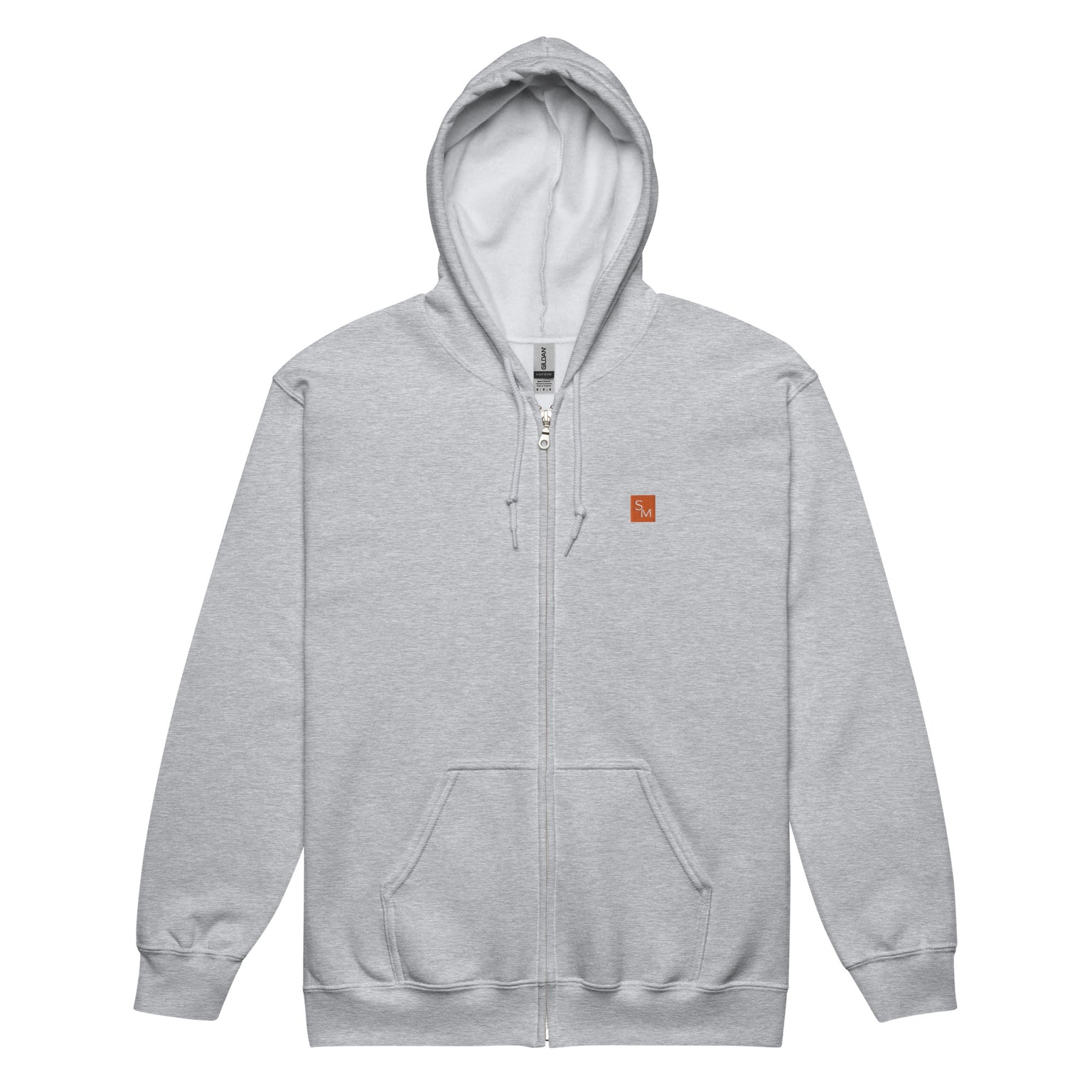 SM Signature Hoodie Grey front