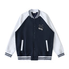 SM Varsity Jacket oxford navy front