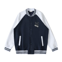 SM Varsity Jacket oxford navy front