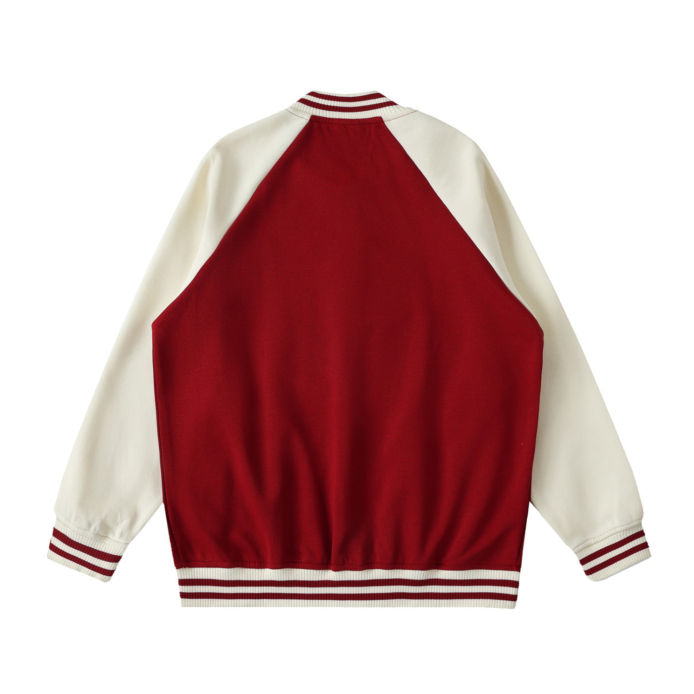 SM Varsity Jacket carmine back