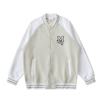 SM Varsity Jacket camel front