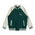 SM Varsity Jacket alpine green front