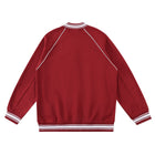 SM Varsity Jacket carmine back