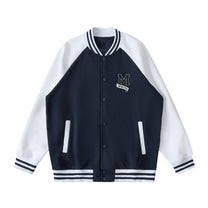 SM Varsity Jacket oxford navy front