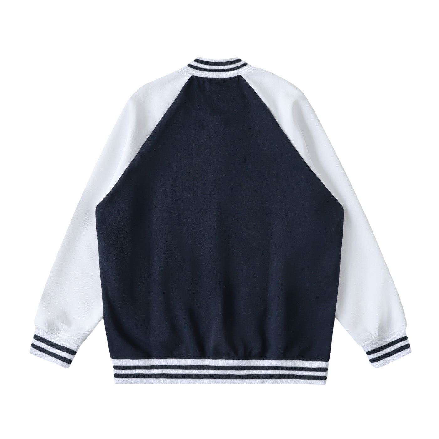 SM Varsity Jacket oxford navy back