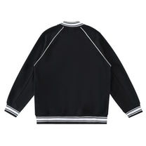 SM Varsity Jacket black back