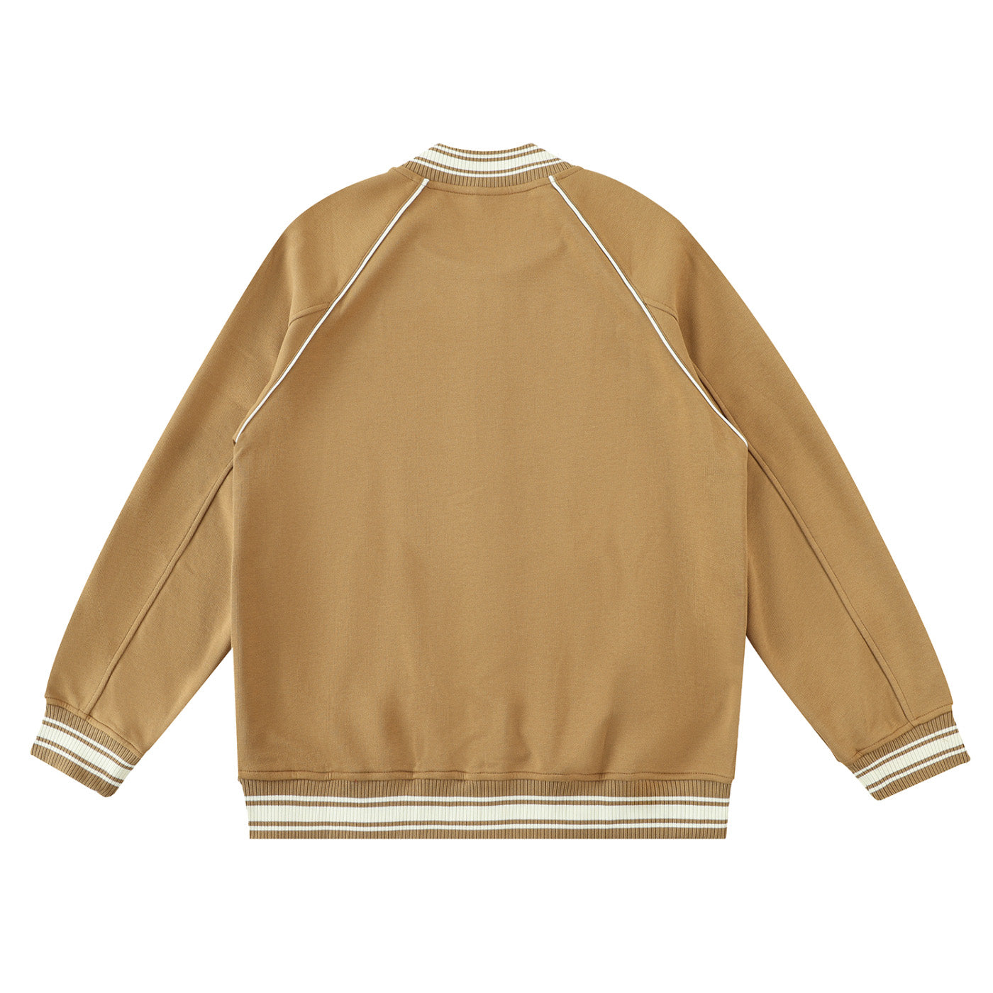 SM Varsity Jacket camel back