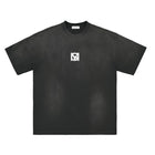 SM Vintage Washed Gradient T-shirt black front