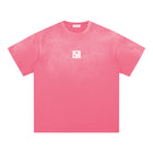 SM Washed T-shirt hot pink front