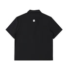 SM Sig. Half-Zip Polo Shirt black back