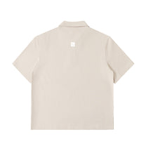 SM Sig. Half-Zip Polo Shirt camel back