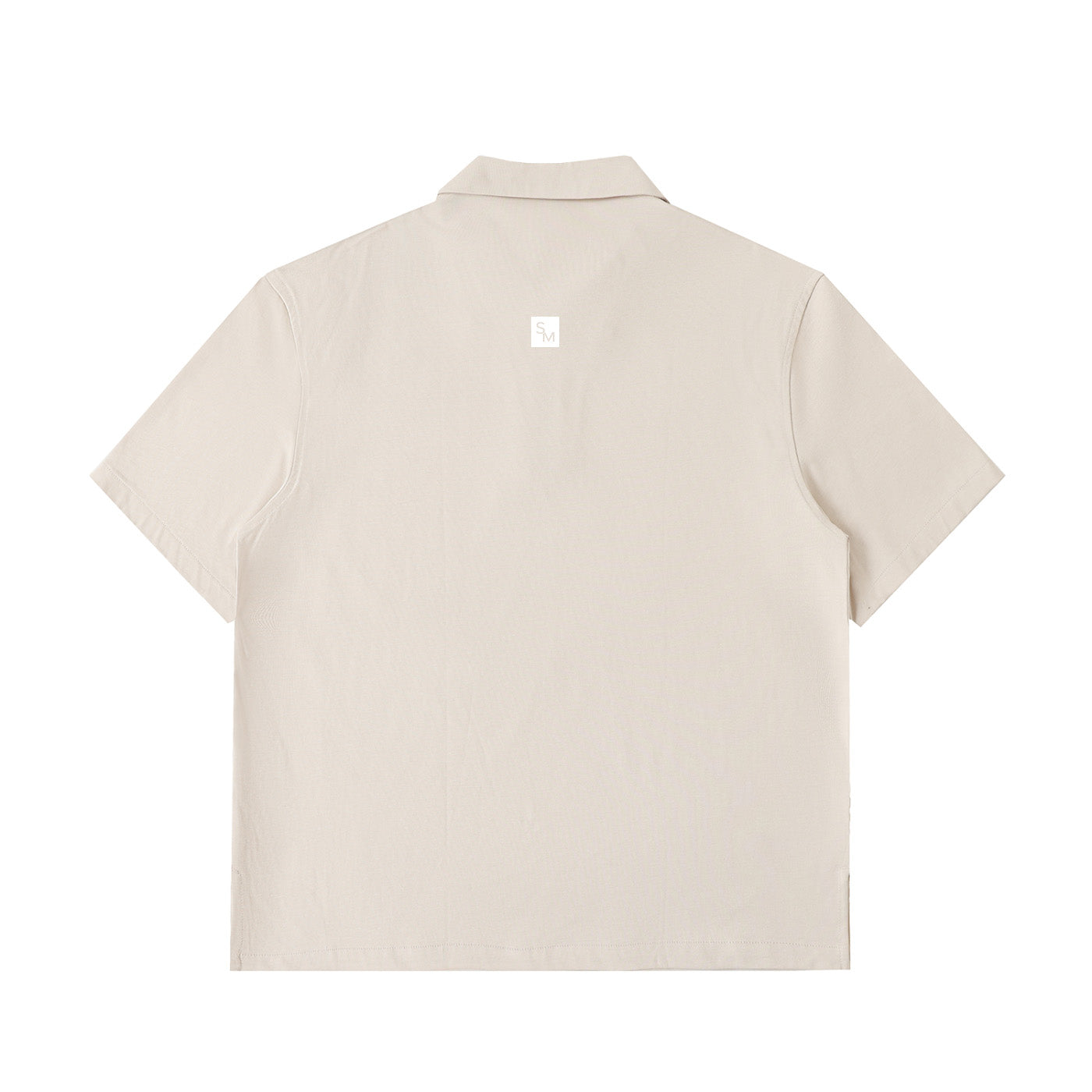 SM Sig. Half-Zip Polo Shirt camel back